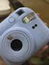 富士（FUJIFILM）instax  mini12 一次成像 立拍立得相机 mini12 绣球蓝 套餐一（官方标配+白边相纸10张） 实拍图