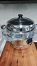 苏泊尔SUPOR 蒸锅真味鲜不锈钢双层复底28cm蒸鱼锅加高锅盖蒸笼EZ28BS04 实拍图