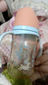贝亲（Pigeon）PPSU双把手防胀气奶瓶240ml 丛林小兔 M号奶嘴 3月+ AA218 实拍图
