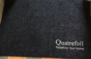 quatrefoil入户门地垫吸水防滑可剪裁 黑灰色60*90cm 实拍图