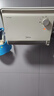 美的（Midea）【浴室新贵】暖风机浴室/台壁两用取暖器/石墨烯极速升温/节能小太阳抗菌过滤低噪音可移动HFS20XQ 实拍图