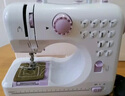 缝纫机家用迷你全自动锁边吃厚小型 505A标配 实拍图