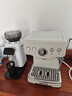 柏翠(petrus) 咖啡机意式浓缩家用小型半自动蒸汽打奶泡PE3833海盐小方 新年礼物 实拍图