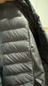 雪中飞男女立领秋羽绒百搭轻薄鸭绒立领修身轻盈隐藏式口袋 梦幻灰|8051-男 L 175/96A 实拍图