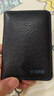 第九城(V.NINE)卡包名片夹头层牛皮轻薄驾驶证皮套防盗刷NFC防消磁银行卡套迷你小钱包男送老公送男友生日礼物情人节新年礼物  黑色 实拍图