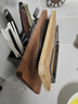 炊大皇厨房刀架置物架多功能筷子筒放菜刀刀具菜板一体收纳架壁挂式筷笼 B1【升级带护刀版】枪灰色 实拍图