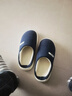 朴西踏云棉拖鞋男冬季百搭新款保暖家用棉拖加厚潮流毛绒防滑情侣棉鞋 藏青色 【温柔男友风】 44-45 【偏小一码】 实拍图