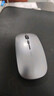 英菲克（INPHIC）M1无线鼠标可充电办公蓝牙三模电量显示静音便携适用于惠普华硕苹果IPAD笔记本电脑无限轻音 【无线-2.4G充电版-轻音按键】太空银 实拍图