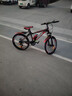凤凰（Phoenix）儿童自行车山地车男女学生脚踏车6-15岁童车 霸道 黑红色 22寸 实拍图