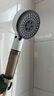 iLeddog【德国】强劲增压花洒喷头过滤净水多功能洗澡淋浴手持莲蓬喷头 珍珠白-过滤增压单花洒 三档调节+带五个过滤芯 实拍图