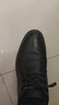 红蜻蜓真皮男鞋秋冬舒适商务休闲皮鞋高级正装德比鞋婚鞋WTA7376黑色38 实拍图