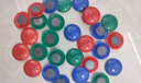 得力48粒/筒彩色白板磁钉 冰箱贴磁铁黑板吸铁石/磁铁φ30mm 白板配件 配合白板笔白板擦使用8725 实拍图