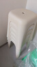 禧天龙加厚塑料凳简易高凳家用凳换鞋凳防滑凳餐凳浴室凳子踩脚凳马桶凳 高45CM 奶油白【承重240斤】 6只 装【量大联系客服划算】 实拍图