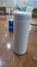 米家 保温杯 316不锈钢水杯 男女士杯子 大容量茶杯便携 350ml白色 实拍图