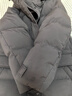 优衣库女装高级保暖羽绒长大衣/老爸评测外套夹克25秋冬481014 09 黑色 M /160/84A 实拍图