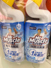 威猛先生（Mr Muscle）免刷洗 强效洁厕灵 洁厕剂 馥郁繁花型 马桶清洁 600gX2瓶 实拍图