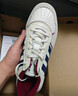 adidas「面包鞋」COURTIC经典运动板鞋男女阿迪达斯官方三叶草   晶白/浅米色/棕红/藏青蓝   42 实拍图