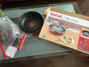 特福（Tefal）炒锅家用不粘锅佳温红心炒菜锅煎炒锅平底锅电磁炉燃气灶通用炒锅 红心不粘煎炒锅【带盖】 28cm 实拍图