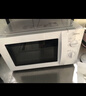 美的微波炉家用快捷小型 700W 容量20L 360°均匀加热 旋钮操控 易清洁 M1-L213B 经典款 实拍图