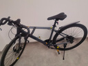 Jeep吉普公路自行车碟刹变速自行车男女学生公路车竞技代步车-RS730 RS730-公路把-高级灰-铝合金 M码（适合身高165-185CM） 24速-休闲运动(基础款) 实拍图