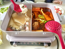 美的（Midea）电火锅鸳鸯锅火锅专用锅多功能锅料理烤肉锅分体式多功能一体电锅0氟钛陶电煮锅HGS352866S 实拍图