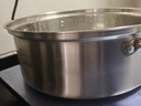 荣事达（Royalstar）火锅专用锅汤锅304不锈钢火锅专用盆涮锅电磁炉通用28cm 实拍图