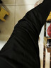 京东京造【易打理 轻松出门】休闲裤男西裤男直筒西装冬季男裤 黑色2.0 L 实拍图