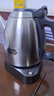 吉谷（K·KOU）茶台烧水壶 家用自动恒温电水壶食品级不锈钢无探头控温电热水壶 泡茶电茶壶 1L 【不锈钢砂光】沸点恒温TA011 实拍图