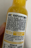 农夫山泉100%纯果汁NFC橙汁300ml*10瓶整箱鲜果冷压榨饮料过年年货礼盒 实拍图