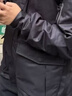 迪卡侬冲锋衣三合一户外冬季羽绒服夹克曜石黑男款S-5245197 实拍图