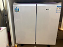 志高卧式冰箱风冷无霜变频一级能效228升家用嵌入式矮冰箱188升双冷冻对开门迷你小型电冰箱 188升级款【白】一级变频/风冷无霜/冻藏自由切换 实拍图