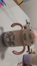 babycare儿童保温杯婴幼儿学饮宝宝吸管杯316L不锈钢保温杯幼儿园保温水壶 赠直通吸嘴- 把手款莱莎粉 300ml 实拍图