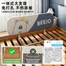 AOTGSSE爱蒂逊床围栏便携免安装婴儿童安全防摔围栏床上护栏床边床围挡 1.5米皇冠熊 【免安装+免钉大底座+加固绳+送收纳袋】 实拍图