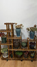 华观家居（Home Giving Furniture）可移动手推花架实木多层落地式花盆架子木质盆景阳台客厅室内多肉 加强款碳色大号带轮 实拍图