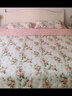 富安娜床上四件套纯棉100%全棉床单床品套件单双人被套汐颜203*229cm家居馆 实拍图