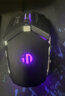 英菲克（INPHIC）W2 鼠标游戏鼠标轻音鼠标鼠标有线CF绝地求生吃鸡LOL 宏定义 经典黑 实拍图