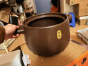 苏泊尔（SUPOR）砂锅陶瓷煲新陶养生煲深汤煲炖锅家用煲汤熬药焖烧棕燃气明火专用 深汤煲TB80A1- 8L 实拍图