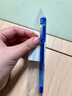 斑马牌（ZEBRA）【热门商品】中性笔 0.5mm子弹头签字笔 学生标记笔走珠水性笔 C-JJ100 JELL-BE 蓝色 单支装 实拍图