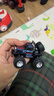 jjr/c迷你合金越野遥控车1:64大脚车赛车儿童玩具车男孩生日新年礼物 实拍图