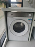 西门子（SIEMENS）小晶钻 10KG大容量全自动滚筒洗衣机自带烘干 洗烘一体 隐形触控 蒸气护理 立体烘干 WN52B2U08W 实拍图