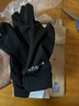 迪卡侬户外运动男女跑步健身骑行轻薄舒适保暖触屏手套纯黑色M-4564125 实拍图