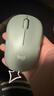 罗技（Logitech）M221 轻音鼠标 无线鼠标 办公鼠标 对称鼠标 带无线微型接收器 薄荷绿 实拍图