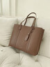 viney牛皮包包女包大容量托特包单肩包手提包生日新年礼物送女生女友 实拍图