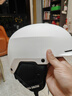 迈卡龙滑雪头盔雪镜一体雪盔单双板防撞男女成人保暖透气滑雪帽滑雪装备 JNA联名款【K10白+MX60翻盖雪镜】樱花粉 L码-适合女生（头围53-58cm） 实拍图