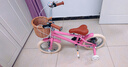 Montresor萌兽儿童自行车男孩女孩中大童3-6岁8-12岁脚踏单车草莓奶昔 14寸 实拍图