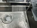 京东京造厨房水槽大单槽洗菜盆一体盆黑金刚304不锈钢飞雨抽拉龙头洗杯器 实拍图