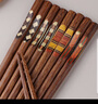木之初  日式和风鸡翅木筷子家用套装天然原木质无蜡尖嘴快子一人一筷 日式混色5双家庭装 实拍图