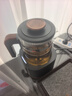 格丽思（GREENIS）煮茶壶养生壶 纯钛喷淋式加热煮茶器一体式烧水壶蒸茶壶 办公室蒸茶器茶水分离 电茶壶围炉煮茶 喷淋式煮茶器 (深空灰礼盒装-直筒+喷淋双茶漏) 实拍图