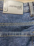 真维斯（Jeanswest）王一博代言牛仔裤男秋冬新款天丝舒适修身直筒高端潮牌休闲裤子男 蓝灰【天丝厚款】 31 码(2尺4) 【建议120-130斤】 实拍图