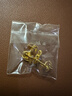 KZD老凤凰如意结耳钉黄金5G复古中国结耳环24K纯金 0.01g 如 实拍图